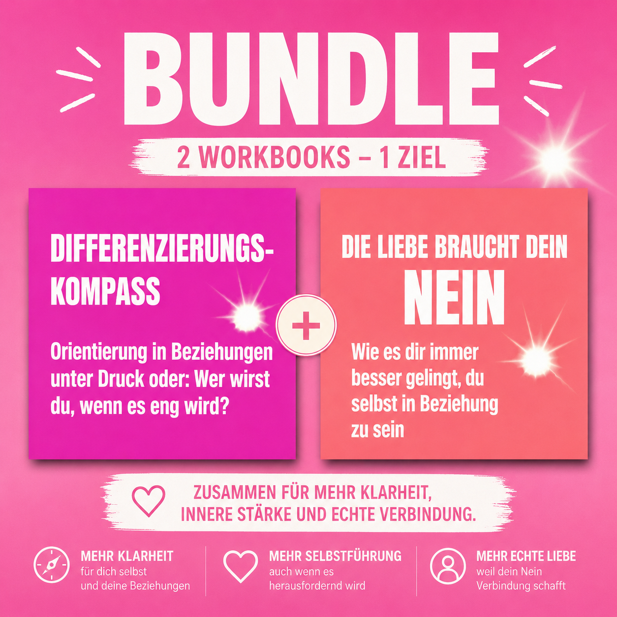 DIFFERENZIERUNGS-BUNDLE: Dein Kompass zur Differenzierung & Warum es dafür dein Nein braucht